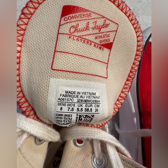 Converse Chuck Taylor Run Star Hike platform red women’s size 7.5 sneakers - Picture 8 of 8